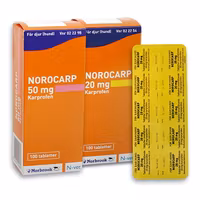 Norocarp, tablett 50 mg, 100 styck