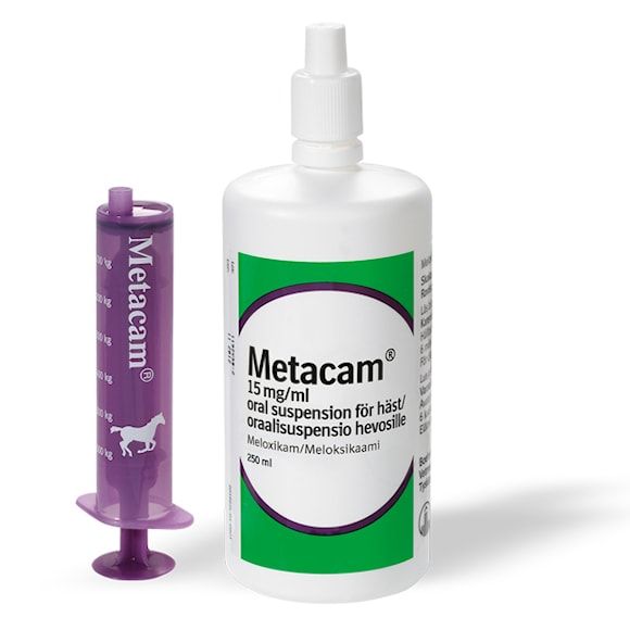 Metacam för häst, oral suspension 15 mg/ml, 250 milliliter