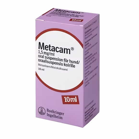 Metacam för hund, oral suspension 1,5 mg/ml 10 milliliter
