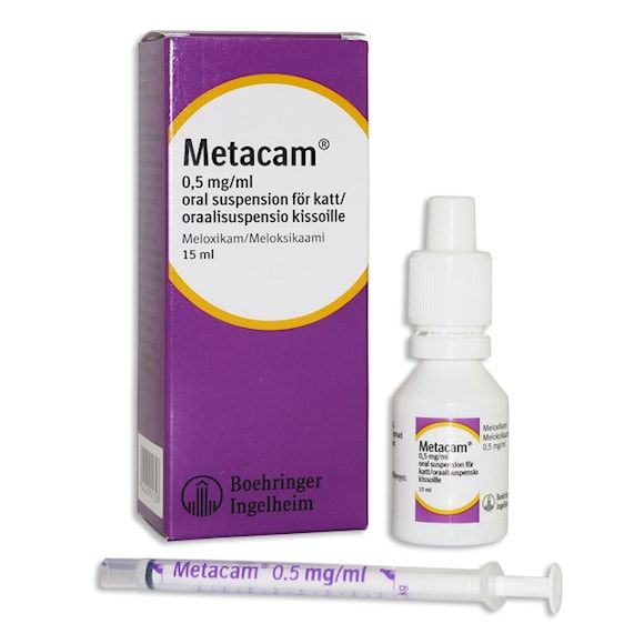 Metacam för katt och marsvin, oral susp 0,5 mg/ml, 15 milliliter