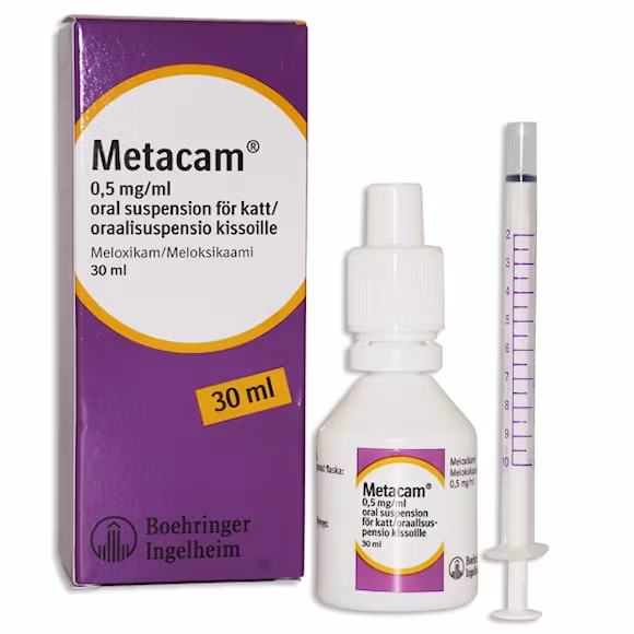 Metacam för katt och marsvin, oral susp 0,5 mg/ml, 30 milliliter