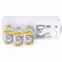 Metacam för nötkreatur, svin och häst, inj-vätska, lösning 20 mg/ml, 12 x 100 milliliter
