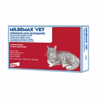 Milbemax vet. för katter, filmdragerad tablett Elanco Denmark ApS, 2 styck