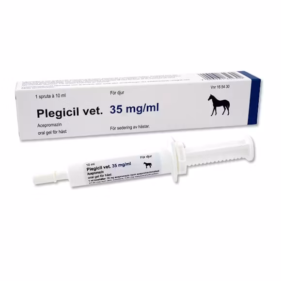 Plegicil vet, oral gel 35 mg/ml, 10 milliliter