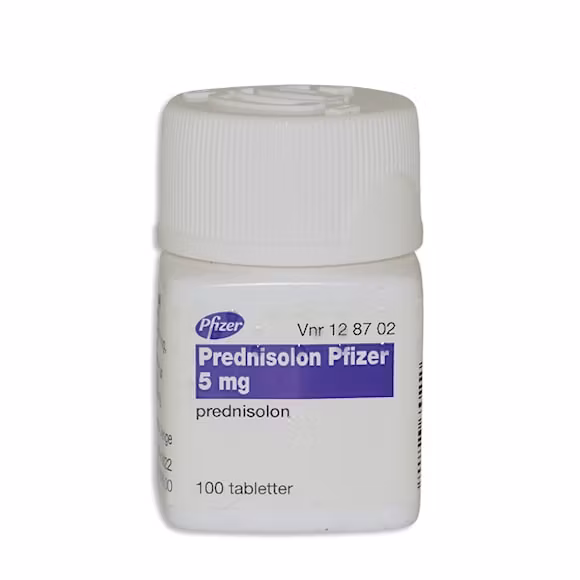 Prednisolon Pfizer 5 mg 100 styck
