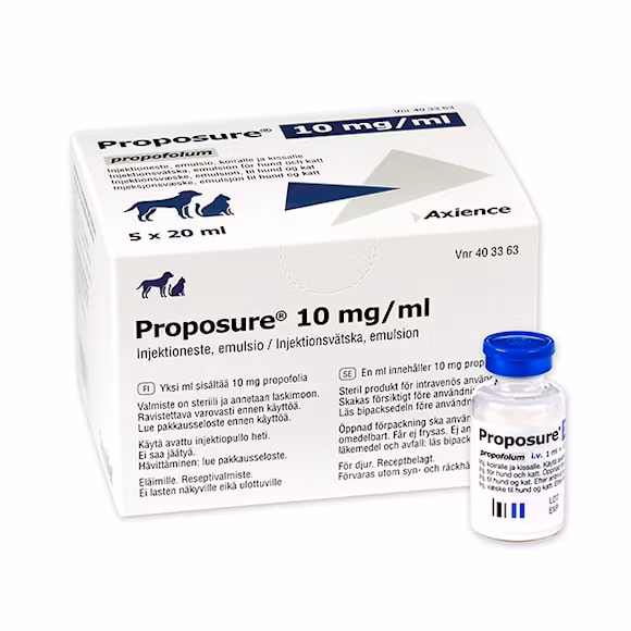 Proposure 10 mg/ml Injektionsvätska 5 x 20 ml