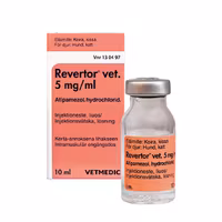 Revertor vet, inj-vätska, lösning 5 mg/ml, 10 milliliter