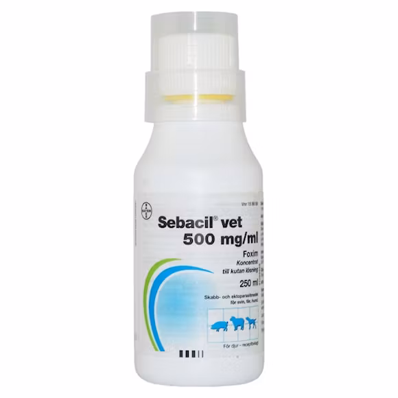 Sebacil® vet. 500 mg/ml koncentrat till kutan lösning