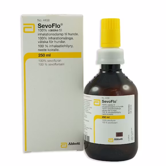 SevoFlo, inhalationsånga, vätska 100%, 250 milliliter