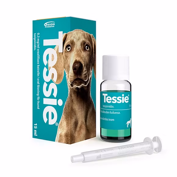 Tessie, oral lösning 0,3 mg/ml, 15 milliliter