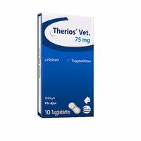 Therios vet. 75 mg 10 tuggtabletter