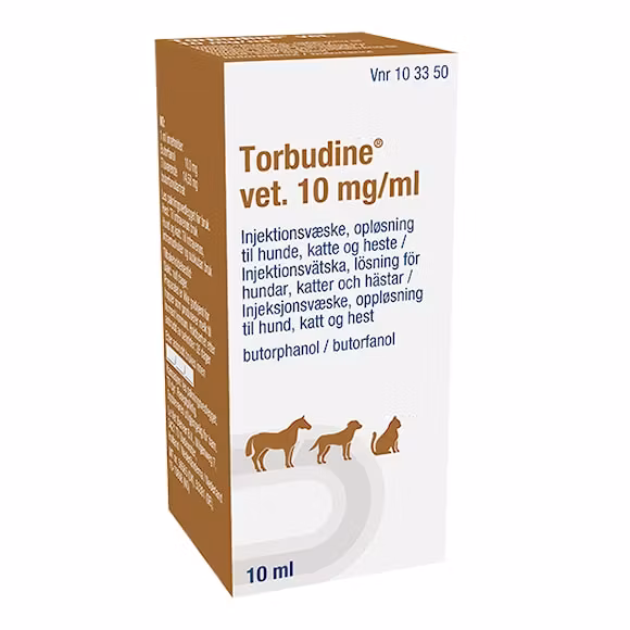 Torbudine Vet. 10 mg/ml injektionsvätska 10 ml