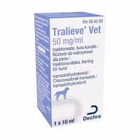 Tralieve vet, inj-vätska, lösning 50 mg/ml, 10 milliliter 233 SEK