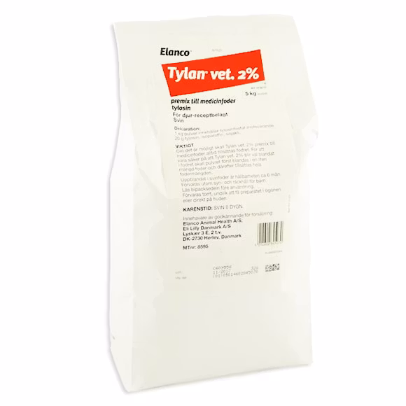 Tylan® vet. 2 % 5 kg Premix till medicinfoder