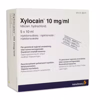 Xylocain® utan konserveringsmedel 10 mg/ml 5x10 ml