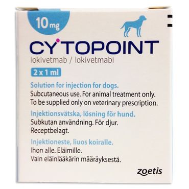 CYTOPOINT 10 mg 2 x 1 styck