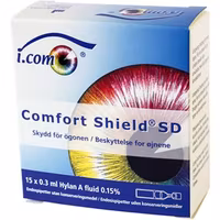 Comfort shield ögondroppar pipetter 15 st