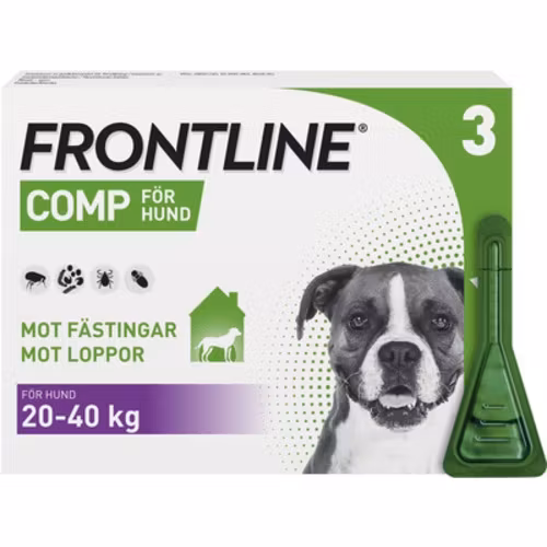 Frontline Comp Spot-on lösning för stor hund 268 mg/241,2 mg 3 x 2,68 ml