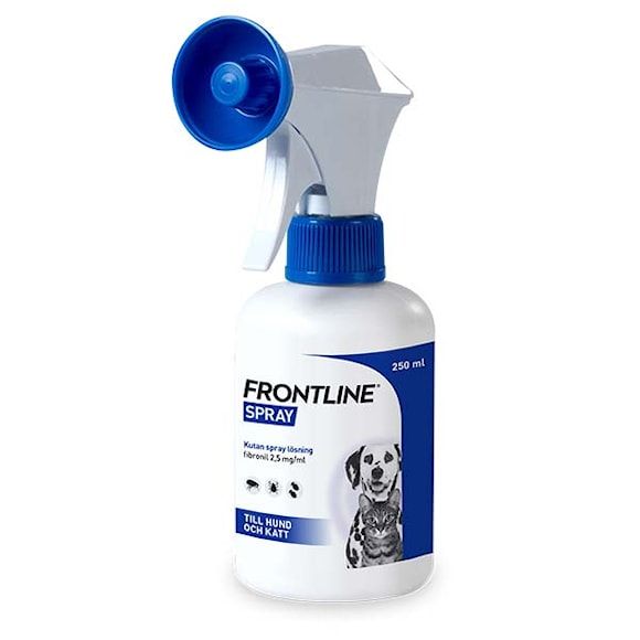Frontline vet., kutan spray, lösning 2,5 mg/ml, 250 ml