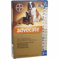 Advocate för mycket stora hundar 400 mg/100 mg 3 x 4 milliliter Spot-on, lösning