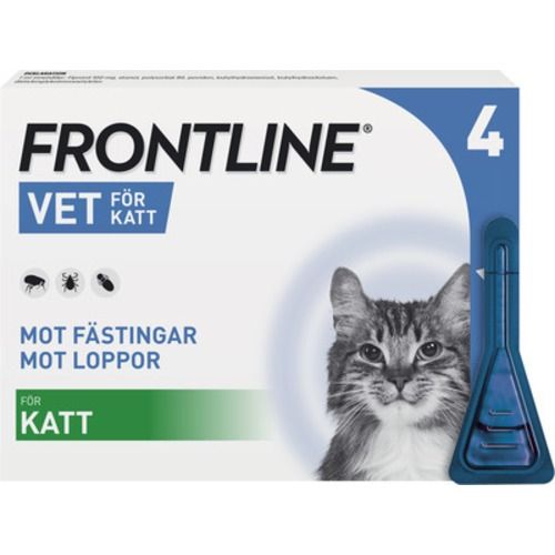 Frontline vet. 100 mg/ml 4 x 0,5 milliliter Spot-on, lösning