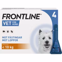 Frontline vet. 100 mg/ml 4 x 0,67 milliliter Spot-on, lösning
