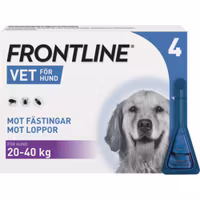 Frontline vet. 100 mg/ml 4 x 2,68 milliliter Spot-on, lösning