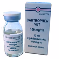 Cartrophen vet. 100 mg/ml 10 milliliter Injektionsvätska, lösning