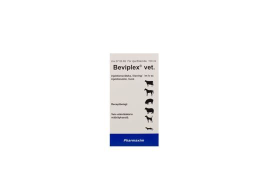 Beviplex vet. 100 milliliter Injektionsvätska, lösning