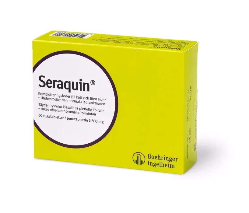 Seraquin tuggtabl 800 mg, 60 st