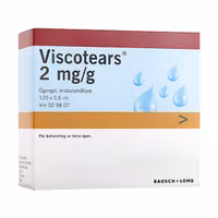 Viscotears, ögongel i endosbehållare 2 mg/g, 120 X 0,6 ml