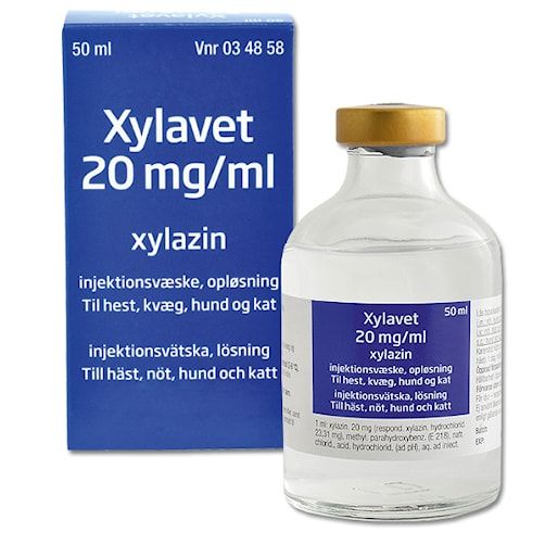 Xylavet 20 mg/ml 50 milliliter Injektionsvätska, lösning