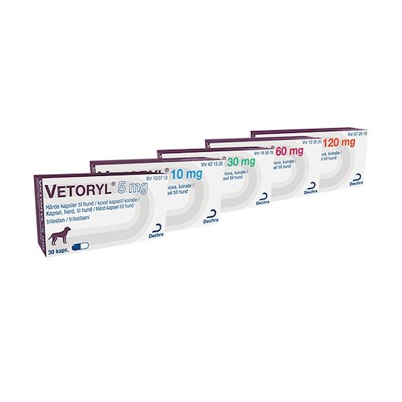 Vetoryl 120 mg 30 kapsel/kapslar Kapsel, hård