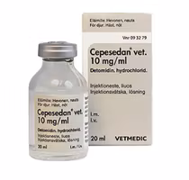 Cepesedan vet. 10 mg/ml 20 milliliter Injektionsvätska, lösning