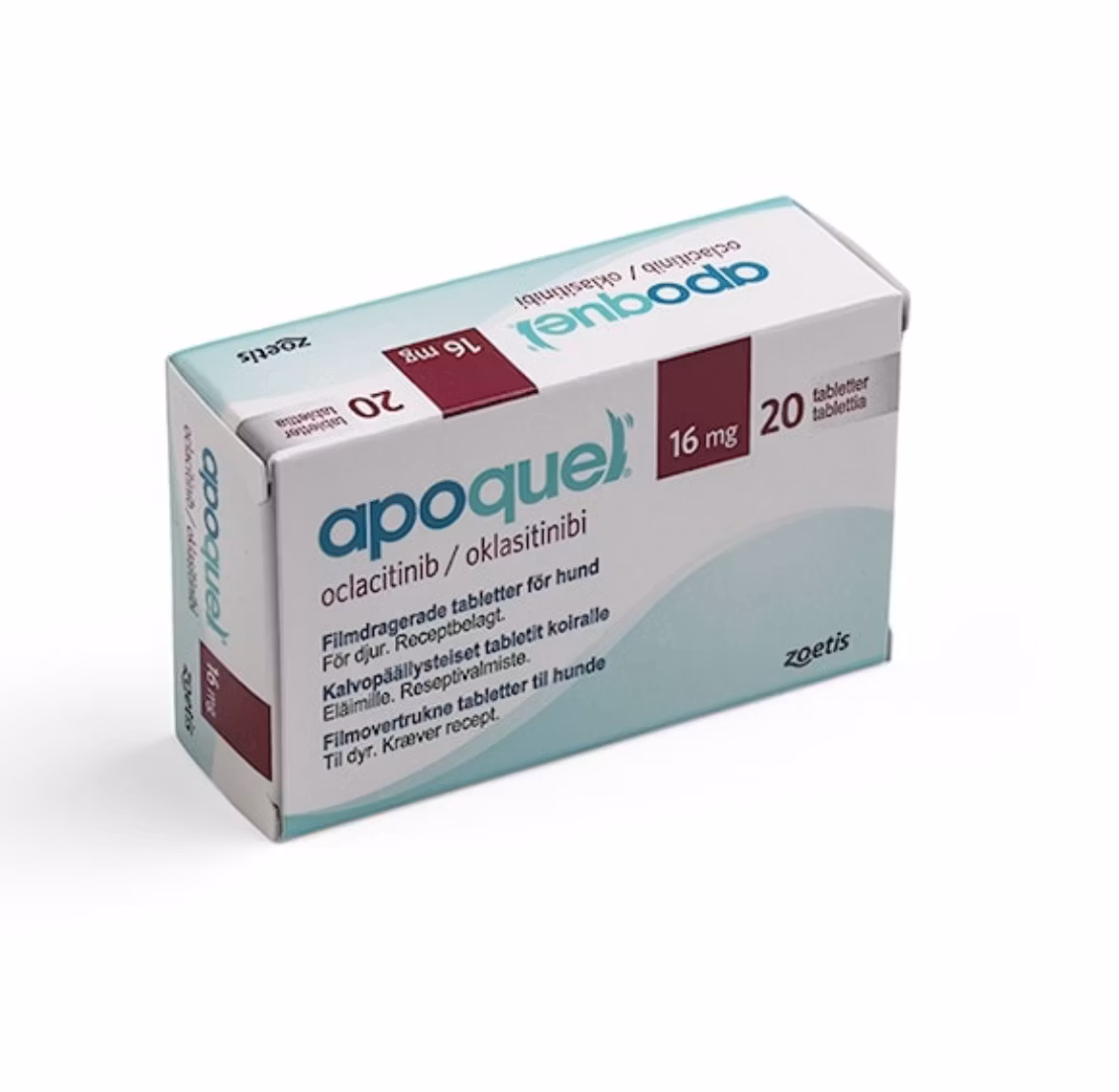 APOQUEL 16 mg 20 tablett(er) Filmdragerad tablett