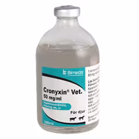 Cronyxin vet. 50 mg/ml 4 x 100 milliliter Injektionsvätska, lösning