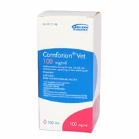 Comforion vet. 100 mg/ml 10 x 100 milliliter Injektionsvätska, lösning
