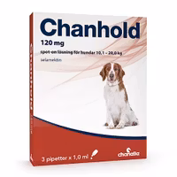 Chanhold 120 mg 3 x 1 milliliter Spot-on, lösning