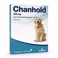 Chanhold 240 mg 3 x 2 milliliter Spot-on, lösning