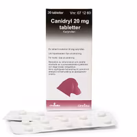 Canidryl 20 mg 20 tablett(er) Tablett