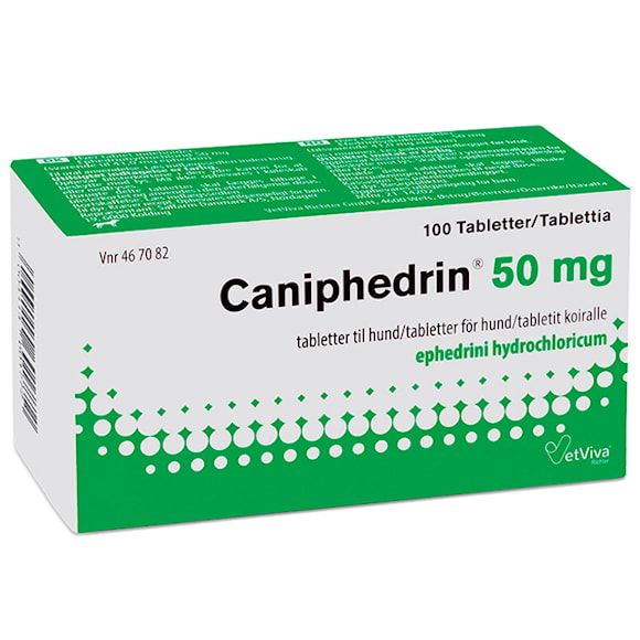 Caniphedrin 50 mg 100 tablett(er) Tablett