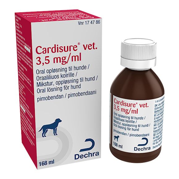 Cardisure vet. 3,5 mg/ml 168 milliliter Oral lösning