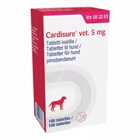 Cardisure vet. 5 mg 100 tablett(er) Tablett