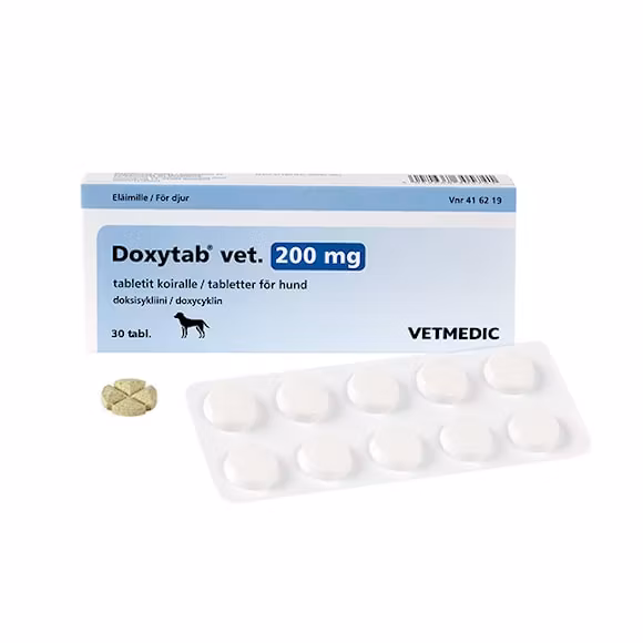 Doxytab vet. 200 mg 1 x 30 tablett(er) Tablett