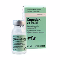Cepedex 0,5 mg/ml 10 milliliter Injektionsvätska, lösning