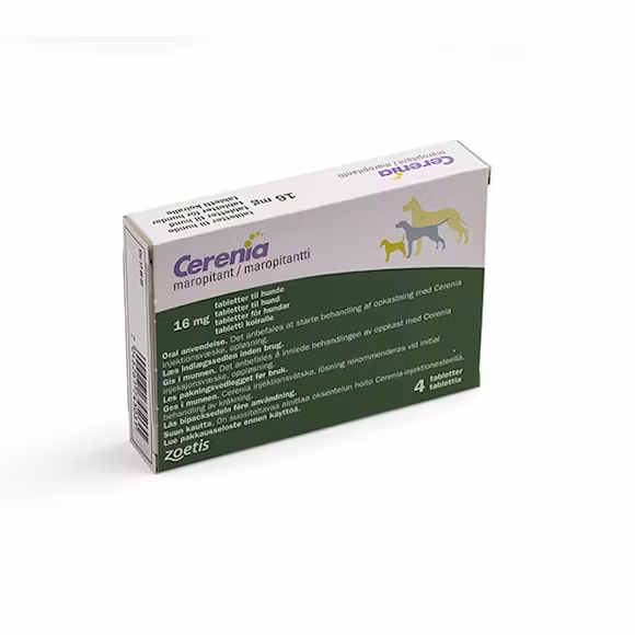 Cerenia 16 mg 4 tablett(er) Tablett
