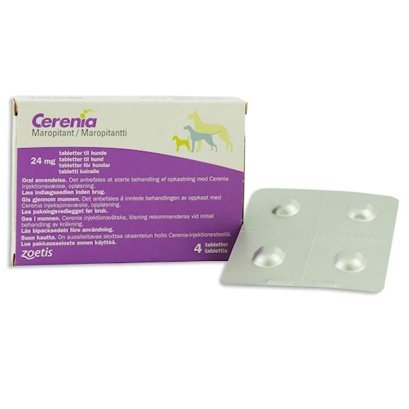 Cerenia 24 mg 4 tablett(er) Tablett