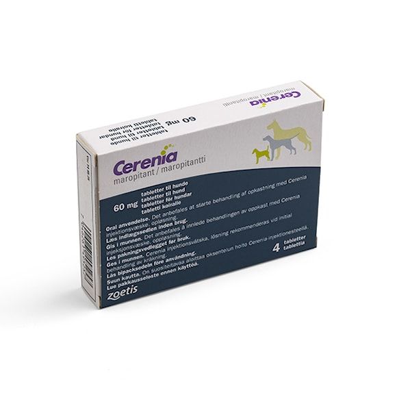 Cerenia 60 mg 4 tablett(er) Tablett