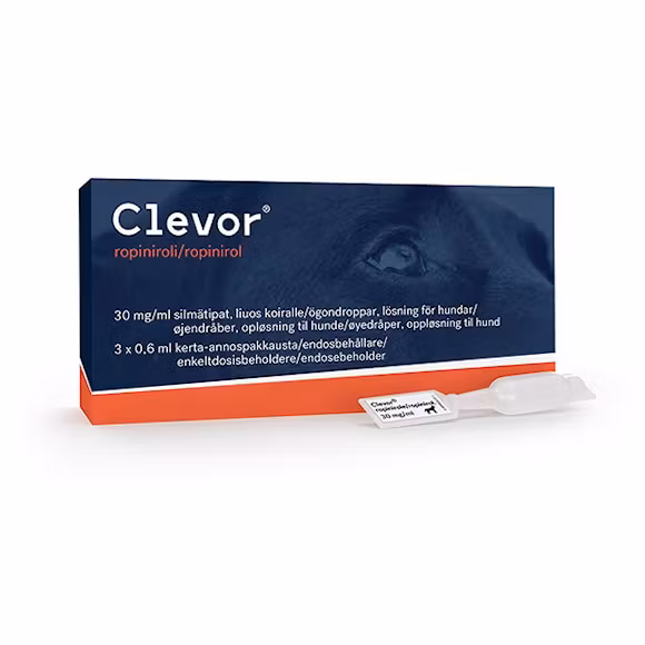 Clevor 30 mg/ml 3 styck Ögondroppar, lösning i endosbehållare