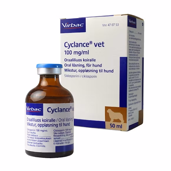 Cyclance vet. 100 mg/ml 50 milliliter Oral lösning